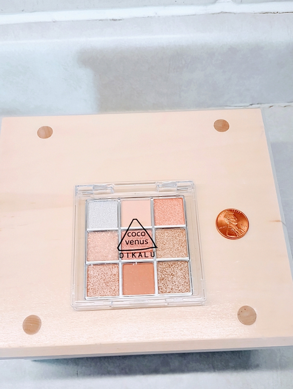 BEAUTIFUL PASTEL EARTH TONES 9 SHADE EYESHADOW PALETTE